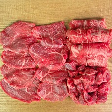 선물포장 1++ 한우투뿔 (구이 보섭살+불고기+국거리) 세트 실속 가성비세트, 1개