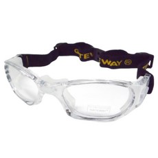 [GATEWAY] GATEWAY SAFETY GWS-03 게이트웨이안경 운동 고글 산업고글 보안경 보호 보안 UV차단 밴드형 도수안경가능, col.02화이트, 1개