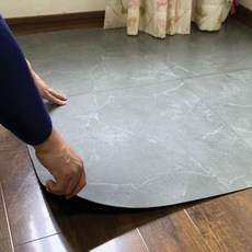 누구나 간편하게 바닥 붙이는 시트지 접착식 데코타일 셀프시공 (가로60x세로60), NO. 114