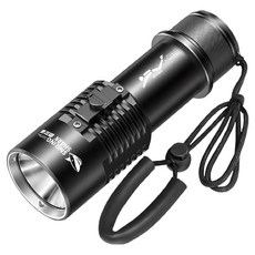 專業級潛水手電筒 防水夜潛照明燈 深潛裝備, 白光 1電 SD-Q35-P70