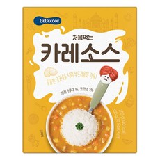 베베쿡 처음먹는 카레소스, 200g, 6개, 카레