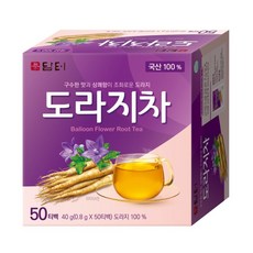 담터 도라지차, 50개입, 1개, 40g 50개입, 1개, 40g