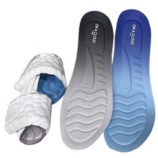 ChillX 1+1 푹신한 신발 깔창 인체공학 발편한 푹신한 구름 깔창
