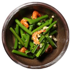 [반찬가게 찬장] 마늘쫑새우볶음 수제반찬 집밥 반찬 배달 맛집, 1개, 80g