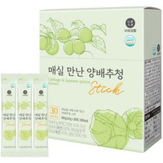바로생활 매실만난 양배추청 스틱, 300g, 1개
