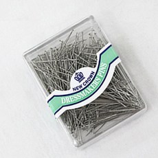 뉴크라운 시침핀 실크핀, 1개