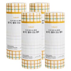 올가드 빨아쓰는 롤타입 행주 베이지, 35개입, 4개