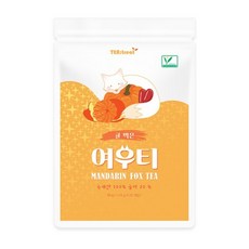 티트리트 귤먹은 여우티, 1개, 20개입, 1.5g