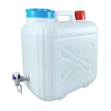 형창플라스틱 수도꼭지 가방생수통, 20L, 1개