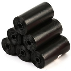 옐스 차량용 휴지통 리필봉투 롤 쓰레기 비닐봉투 블랙 15p, 10개, 3L 10개, 3L