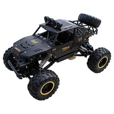 Starwayer RC카 4WD 1:12 몬스터 트럭 2.4G 원격 제어 자동차 오프로드 제어 트럭 선물, 블랙