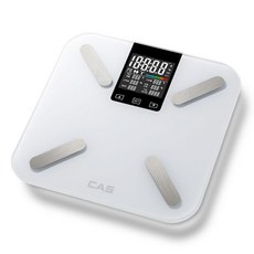 CAS BFA-S21 스마트 체중계 체지방계 체성분 측정 인바디 가정용 체중관리 4전극, 1개, 화이트