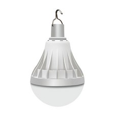 충전식 전구형 led 랜턴 야외조명, 화이트, 1개