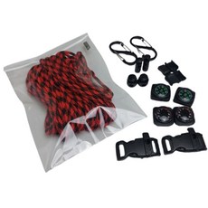 파라코드 레드 카모 4MM 커스텀 제작 종합 키트, 1세트