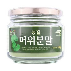 무농약 머위잎으로 만든 친환경 머위분말 머위가루, 100g, 1개