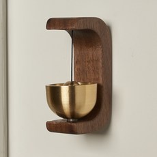 수퍼포츈 액막이 출입문 풍경종 도어벨, 다크 브라운(Dark Brown)