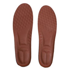 땀냄새 제거 소가죽 깔창 통풍 인솔 기능성 남자 충격완화 구두 아치 발보호, 1세트