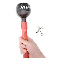 배드민턴 손목 강화 스윙 연습기 자이로볼 스매싱 악력 트레이닝, 1개, 그립 랜덤 색상