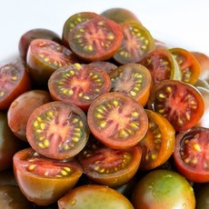 [산지직송] 명품 고당도 짭짤이 대저 흑대추 방울토마토, 1박스, 2kg