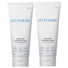 시드모어 퓨어휩 여드름 완화 기능성 폼클렌져 클렌징폼 폼클렌징, 2개, 120g