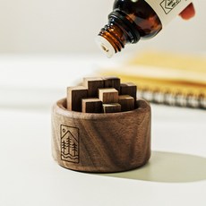 솔향가득 우드 디퓨저 편백오일 천연 아로마 오일 테라피, 1개, 30ml, 편백(타입02)