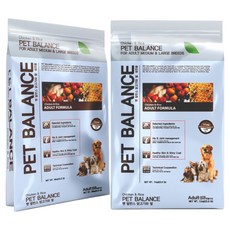 펫발란스 어덜트 강아지 포뮬라 건식사료, 닭, 10kg, 1개