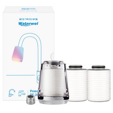 워터웰 주방 거위목용 싱크대수전 필터 6개월 세트, 거위목용 PF-200