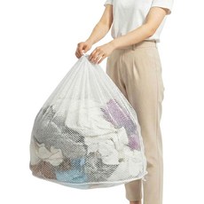 조은자리 대형 베개 이불 신발 세탁망 통돌이 드럼 세탁기 무형광 빨래망 거름망, 원형 60x80, 1개