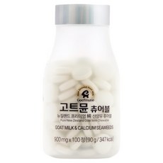 고트뮨 뉴질랜드 프리미엄 순 산양유 단백질 츄어블 [100정], 90g, 1개