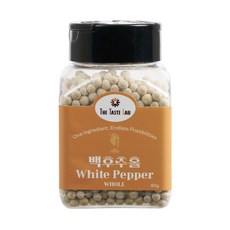 더테이스트랩 백후추 통 백후추 통후추, 1개, 80g