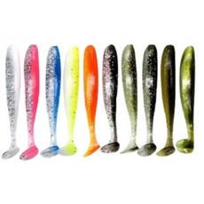 용피쉬 루어 미끼 웜 민물 바다 낚시, 40개