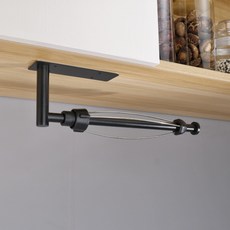 베터박스 키친타올걸이 무타공 한손 이지컷 키친타월 홀더 거치대, 2개, Black