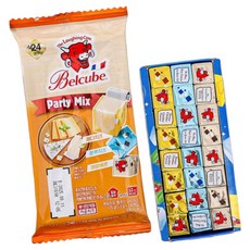 래핑카우 벨큐브 24큐브 125g 파티믹스 2개