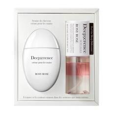 딥퍼랑스 향 좋은 퍼퓸 핸드크림 / 헤어미스트 듀오 세트, 80ml, 1개, 로지 로즈