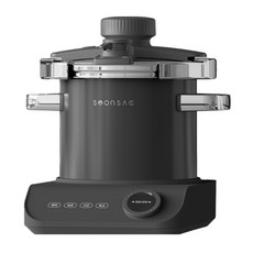 AGK 순삭 멀티 압력 밥솥 죽 찜요리 이유식 전기냄비, 딥 그레이