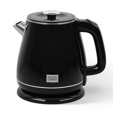뜨겁지 않은 이중 포트! 키친플라워 전기포트 KEK-1825 스테인레스 1.8L