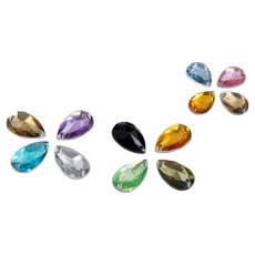 아크릴 큐빅 핫피스 네일 큐빅스톤, 아크릴물방울(대)-핑크(10개), 10개, 아크릴물방울(대)-핑크