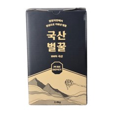 지리산 사양 벌꿀 밤 꿀, 1개, 2.4kg