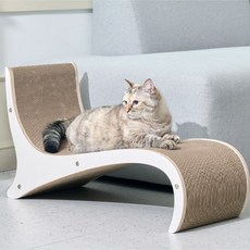 뽀떼 릴렉스 스크래쳐_R7, 1개, 화이트