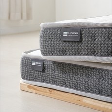 미성침대 슬림핏 본넬 스프링 매트리스 2층침대 원룸 복층 바닥 얇은 매트 싱글 슈퍼싱글 퀸, 12cm