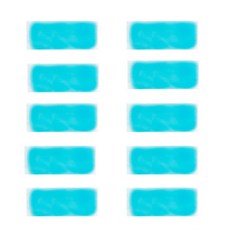 엠디픽 10매 쿨링패치 골프패치 아이스 쿨링시트 무검출 아웃도어, 2세트, 10개입