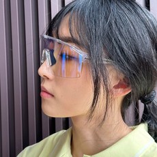 펜디오 샤뮤즈 미러변색 고글 자전거 골프 러닝 선글라스, 6. 그레이프레임+그레이실버 미러변색, 1개