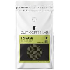 컬트커피랩 고소한 너티쵸코 오후 3시 블렌드 커피원두, 500g, 1개, 홀빈(분쇄안함)