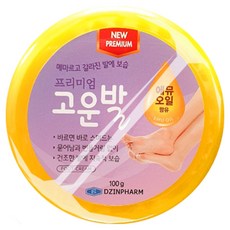 고운발크림 발뒤꿈치크림 발각질제거 풋크림 고운발, 1개입, 2개, 100g