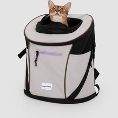 솜바닥 Go Freely 경량 펫프론트백, 1개, 그레이