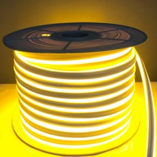 선세이브 [부속품 포함] LED 네온플렉스 50M 7W 단면형 AC, 1개, 네온플렉스 노란색