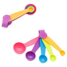 미미네아쿠아 사료 먹이 급여 스푼 5종세트 (소), 1개, 15ml