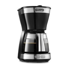 드롱기 드립커피 메이커, ICM12011.BK, 혼합색상