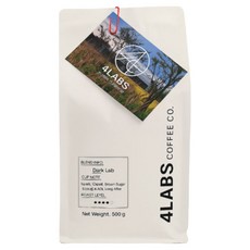 포랩스커피 홈카페 고소한 산미 없는 커피 원두 너티캐러멜, 홀빈(분쇄안함), 500g, 2개