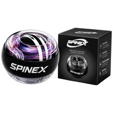 스피넥스 LED 자이로볼 전완근 손목운동기구 SPX-G100, 블랙, 1개